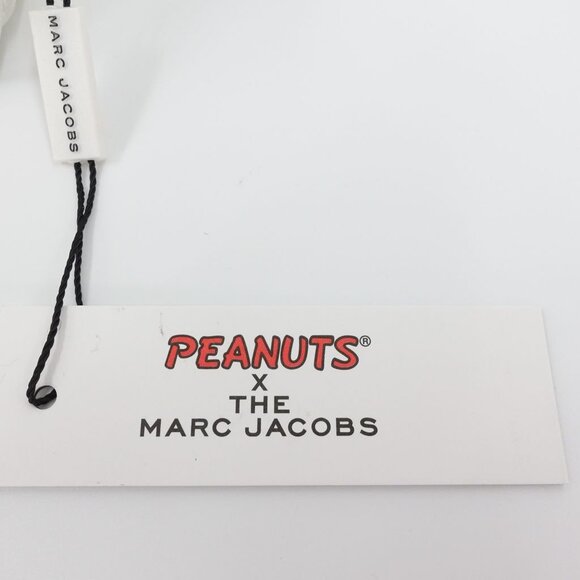 Marc Jacobs x Peanuts Snoopy The Snapshot Logo Plaque Crossbody Bag White OS - Picture 10 of 14